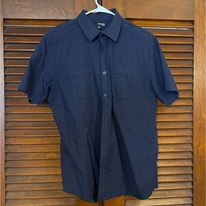 Men’s Short Sleeve Milano Button Up